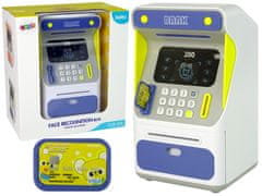 shumee ATM Piggy Bank érzékelő Arcfelismerő Pin, Takarékos kék
