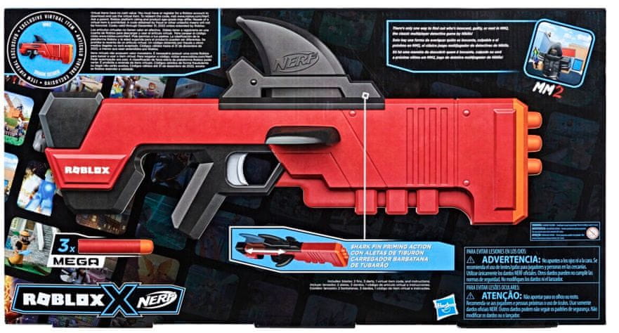 Hasbro NERF Roblox Cobra szivacslövő fegyver 