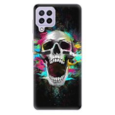 iSaprio Skull in Colors szilikon tok Samsung Galaxy A22