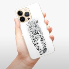 iSaprio White Jaguar szilikon tok Apple iPhone 13 Pro