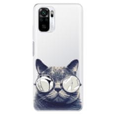 iSaprio Crazy Cat 01 szilikon tok Xiaomi Redmi Note 10 / Note 10S