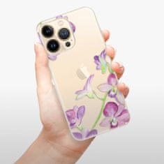 iSaprio Purple Orchid szilikon tok Apple iPhone 13 Pro