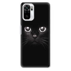 iSaprio Black Cat szilikon tok Xiaomi Redmi Note 10 / Note 10S