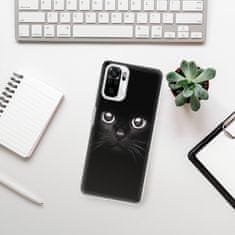 iSaprio Black Cat szilikon tok Xiaomi Redmi Note 10 / Note 10S