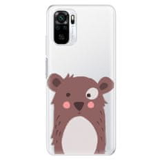 iSaprio Brown Bear szilikon tok Xiaomi Redmi Note 10 / Note 10S