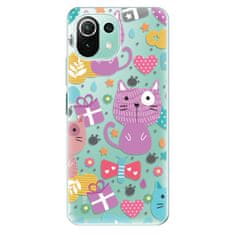 iSaprio Cat pattern 01 szilikon tok Xiaomi Mi 11 Lite