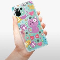 iSaprio Cat pattern 01 szilikon tok Xiaomi Mi 11 Lite