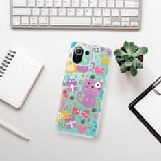 iSaprio Cat pattern 01 szilikon tok Xiaomi Mi 11 Lite