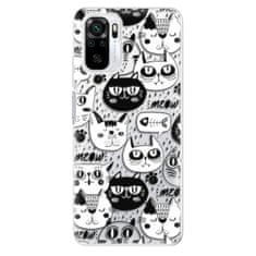 iSaprio Cat pattern 03 szilikon tok Xiaomi Redmi Note 10 / Note 10S