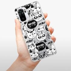 iSaprio Cat pattern 03 szilikon tok Xiaomi Redmi Note 10 / Note 10S