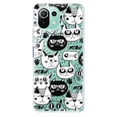 iSaprio Cat pattern 03 szilikon tok Xiaomi Mi 11 Lite