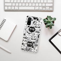 iSaprio Cat pattern 03 szilikon tok Xiaomi Redmi Note 10 / Note 10S