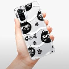 iSaprio Cat pattern 04 szilikon tok Xiaomi Redmi Note 10 / Note 10S