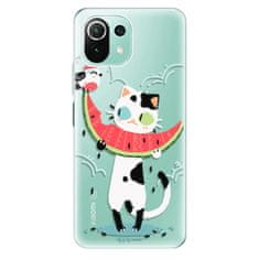 iSaprio Cat with melon szilikon tok Xiaomi Mi 11 Lite