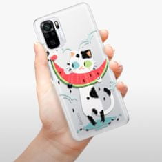 iSaprio Cat with melon szilikon tok Xiaomi Redmi Note 10 / Note 10S