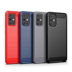 IZMAEL Carbon Bush TPU tok Xiaomi Poco M2 Pro telefonhoz KP19358 fekete