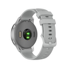 BStrap NEOGO SmartWatch Glam / Glam 2 Silicone Land szíj, Gray