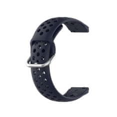 BStrap Silicone Dots szíj Garmin Venu 2S, dark blue