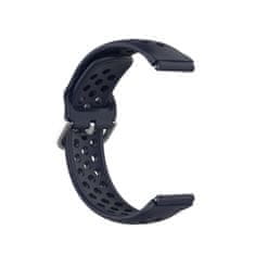 BStrap Silicone Dots szíj Garmin Venu 2S, dark blue