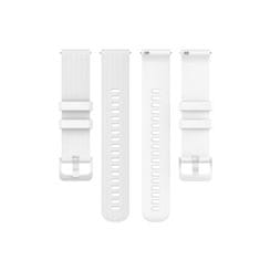 BStrap NEOGO SmartWatch Glam / Glam 2 Silicone Land szíj, White