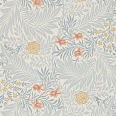 MORRIS & CO. Tapéta LARKSPUR 212556, ARCHÍV TÉPÉS kollekció, pala rozsdaszín