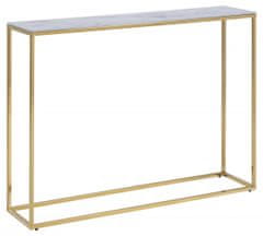 Design Scandinavia Alisma konzolasztal, 110 cm, arany