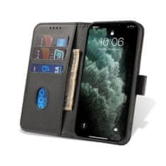 MG Magnet bőr könyvtok Samsung Galaxy A42 5G, fekete