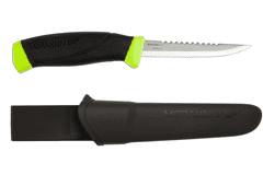 Morakniv 12208 Fishing Comfort Scaler filézőkés 9,8 cm, fekete, műanyag, gumi, műanyag tok