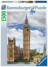 Ravensburger Puzzle Cat on Big Ben 1500 db