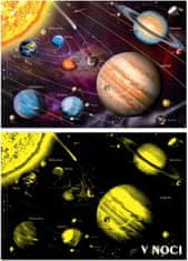 EDUCA Világító puzzle Naprendszer 1000 db