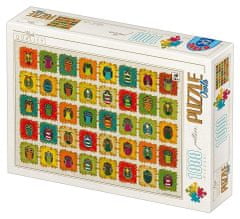 D-Toys Puzzle minta: Baglyok 1000 db