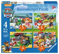 Ravensburger Puzzle Paw Patrol 4 az 1-ben (12,16,20,24 darab)