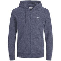 Jack&Jones Férfi sportfelső JJDUSTY Regular Fit 12201420 Grisaille (Méret M)