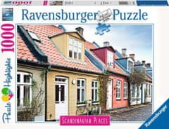 Ravensburger Puzzle házak Aarhusban 1000 darab