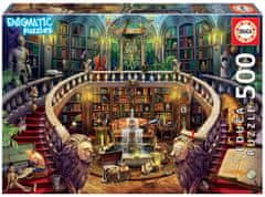 EDUCA Rejtélyes puzzle Ősi könyvtár 500 db