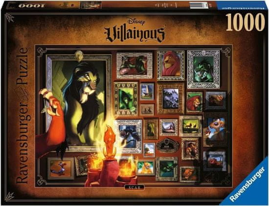 Ravensburger Puzzle Villainous: Scar 1000 db