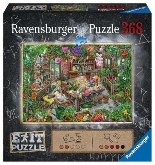 Ravensburger Escape EXIT puzzle Üvegházban 368 db