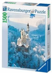 Ravensburger Puzzle Winter Neuschwanstein 1500 db