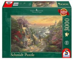 Schmidt Puzzle Village világítótorony 3000 db