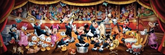 Clementoni Panoráma puzzle Disney orchestra 1000 darab