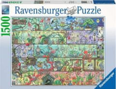 Ravensburger Rejtvény Törpék a polcon 1500 db