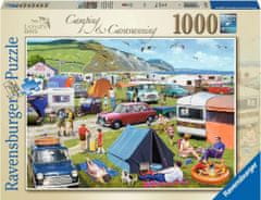 Ravensburger Puzzle Camping lakókocsiban 1000 db