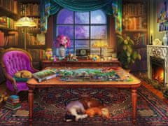 Ravensburger Puzzle Hangulatos helyek: 750 darabból álló XL puzzle összeállításához