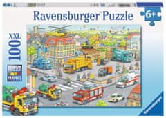 Ravensburger Puzzle Autók a városban XXL 100 db