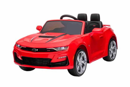 Beneo Chevrolet Camaro 12V elektromos játékautó, 2,4 GHz távirányító, nyitható ajtók, EVA kerekek