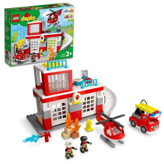 LEGO DUPLO 10970 Tűzoltóállomás és helikopter