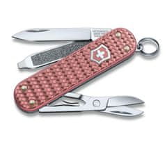 Victorinox 0.6221.405G Classic SD Precious Alox Gentle Rose multifunkcionális kés 58 mm