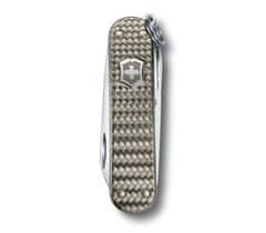 Victorinox 0.6221.4031G Classic SD Precious Alox Infinite Grey multifunkcionális kés 58mm, szürke