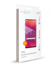 FIXED TPU kijelző védőfólia Invisible Protector Samsung Galaxy S22 Ultra 5G készülékhez, 2db-os csomagolás FIXIP-840
