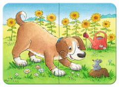 Ravensburger Az első puzzle Pets 4 az 1-ben (2,4,6,8 darab)